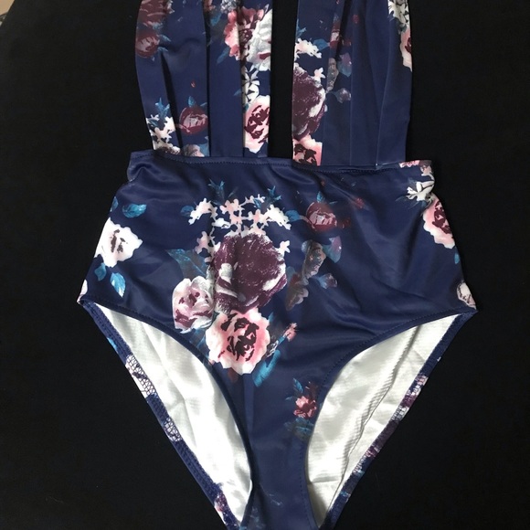 LAST ONE🔻High Waisted One Piece Swimsuit - Picture 5 of 5